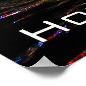 香港のモダン超高層ビルは壁の装飾を旅行 ポスター (角)