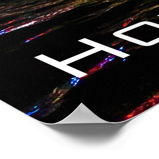 香港のモダン超高層ビルは壁の装飾を旅行 ポスター (角)