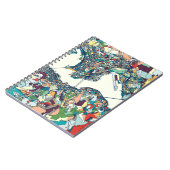 香港の中国の地図 ノートブック (左側)