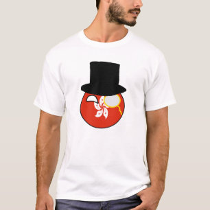 香港の国の球 Tシャツ