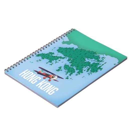 香港の地図 ノートブック (左側)
