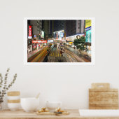 香港の夜 ポスター (キッチン)