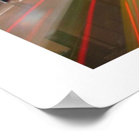 香港の夜 ポスター (角)