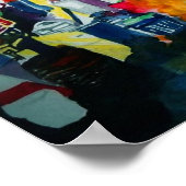 香港の夜 ポスター (角)