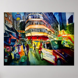 香港の夜 ポスター