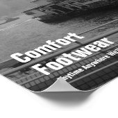 香港の心地よい履物 ポスター (角)