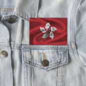 香港の旗ボタン 缶バッジ (インサイチュ)