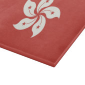 香港の旗 カッティングボード (角)