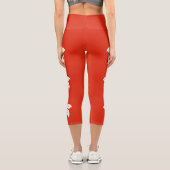 香港の旗 カプリレギンス (裏面)