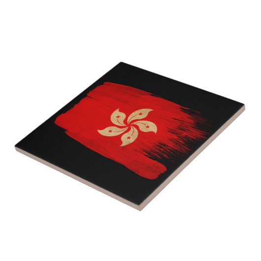 香港の旗 タイル (側面)