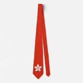 香港の旗 ネクタイ (正面)