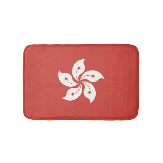 香港の旗 バスマット (正面)