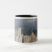 香港の景色 ツートーンマグカップ (中央)