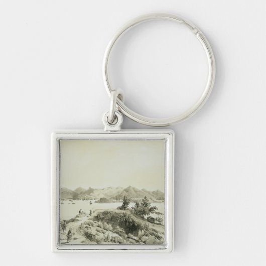 香港の湾そして島は、「Skeからの4つをめっきします キーホルダー (正面)