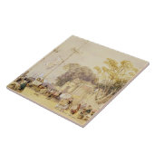 香港の湾の村の正方形は、5つのfrをめっきします タイル (側面)