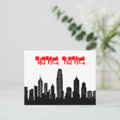 香港の漫画はがき ポストカード (スタンド正面)