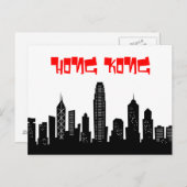 香港の漫画はがき ポストカード (正面/裏面)