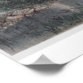 香港の竹水道、ヘンリー・アド刻印 ポスター (角)