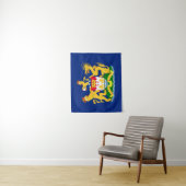 香港の自主性の動きの旗-龍獅香港旗/香港自治運動旗]] タペストリー (インサイチュ)