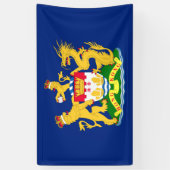 香港の自主性の動きの旗-龍獅香港旗/香港自治運動旗]] 横断幕 (縦)