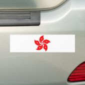 香港の花 バンパーステッカー (車上)