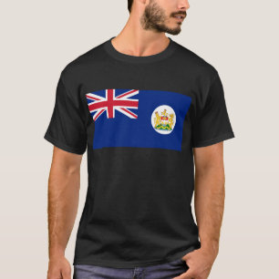 香港の英屬香港(1959年- 1997年)の旗 Tシャツ