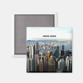 香港の街並み マグネット (正面/裏面)