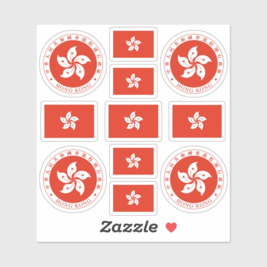 香港の象徴 シール (シート)