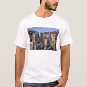 香港の都市景観、中国 Tシャツ