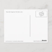 香港の麻雀 ポストカード (裏面)