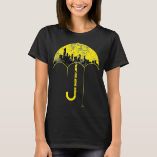 香港の黄色い傘の女性のための戦男性へい Tシャツ