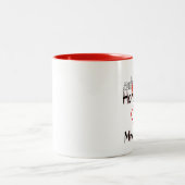 香港はミンチェパイズマグが大好き ツートーンマグカップ (中央)