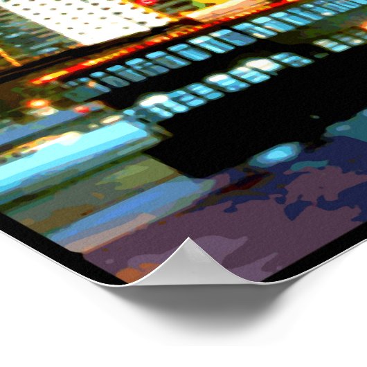 香港を旅行 ポスター (角)