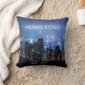 香港アイランドスカイラインパノラマナイト クッション (ブランケット)