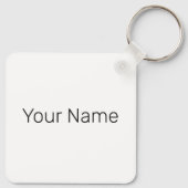 香港アイランドスカイラインレトロシティスケープヴィンテージ キーホルダー (裏面)