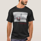 香港アイランドスカイラインヴィンテージパノラマサミナリー Tシャツ (正面)