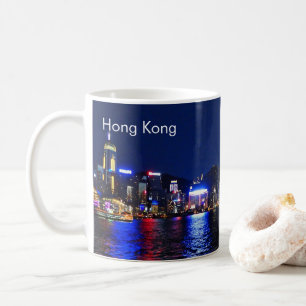 香港ウォーターフロントナイトビュー コーヒーマグカップ