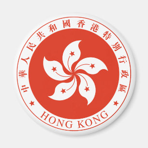香港エンブレム マグネット