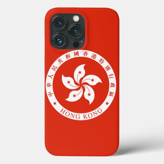 香港エンブレム Case-Mate iPhoneケース (裏面)