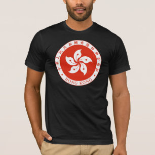 香港エンブレム Tシャツ