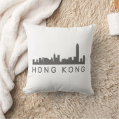 香港ギフト香港スカイラインギフト クッション (ブランケット)