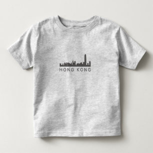 香港ギフト香港スカイラインギフト トドラーTシャツ