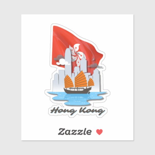 香港シティランドマーク シール (シート)
