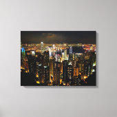 香港スカイラインキャンバスプリント キャンバスプリント (正面)