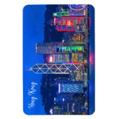 香港スカイライン マグネット (縦)