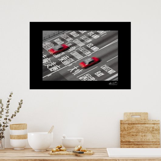 香港タクシー ポスター (キッチン)