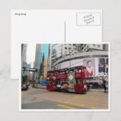 香港トラム ポストカード (正面/裏面)