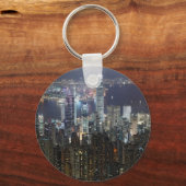 香港ナイトスカイライン キーホルダー (正面)