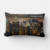 香港ナイトスケープ腰枕 ランバークッション (正面)