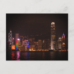 香港ビクトリアハーバーポストカード ポストカード